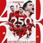 罗伯逊迎利物浦生涯英超250场里程碑，效力至今贡献10球55助-足球波胆-足球论坛-足彩策略网